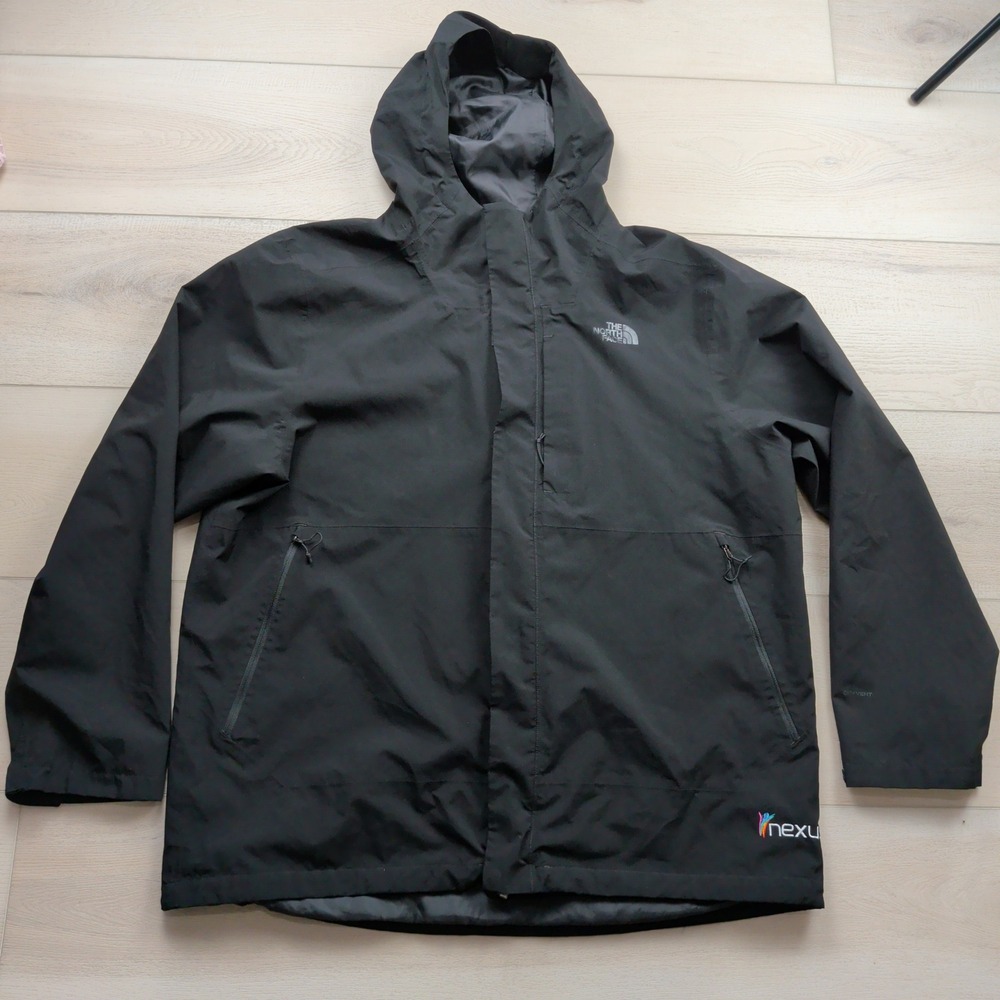 The North Face Carto Triclimate Jacket Dryvent Black Waterproof Mens XXL